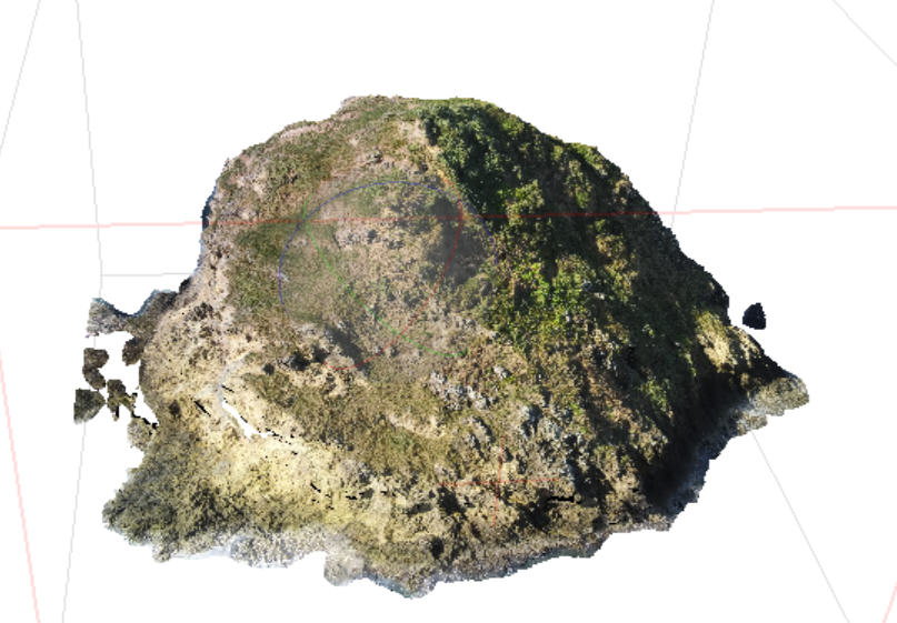 岩礁 3D PDF サムネイル
